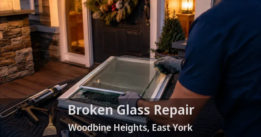 Broken Glass Repair Woodbine Heights, East York - ON