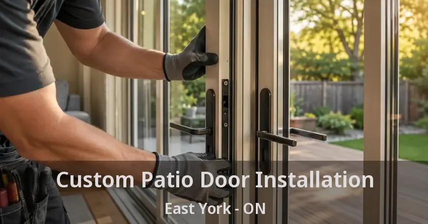 Custom Patio Door Installation East York - ON