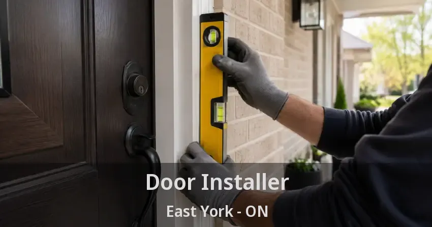 Door Installer East York - ON