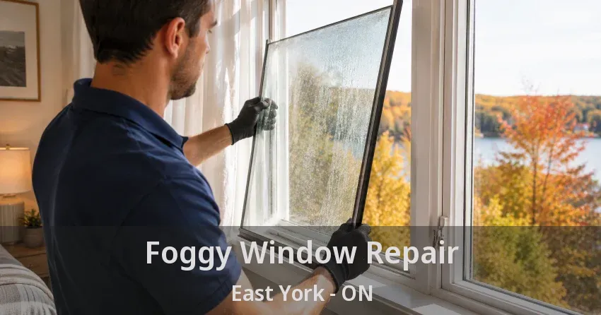 Foggy Window Repair East York - ON