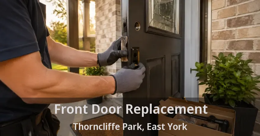 Front Door Replacement Thorncliffe Park, East York - ON