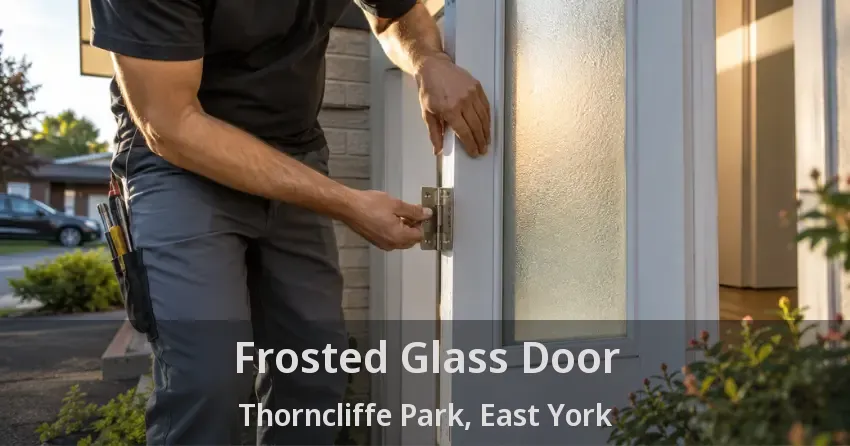 Frosted Glass Door Thorncliffe Park, East York - ON