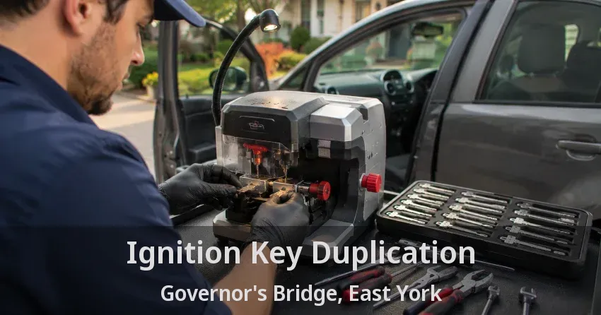 Ignition Key Duplication Governor's Bridge, East York - ON