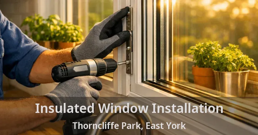 Insulated Window Installation Thorncliffe Park, East York - ON