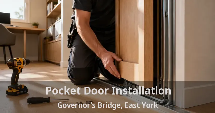 Pocket Door Installation Governor's Bridge, East York - ON