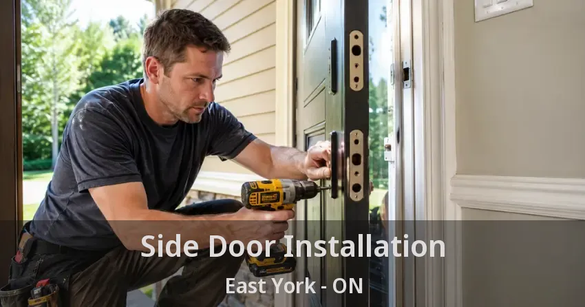 Side Door Installation East York - ON