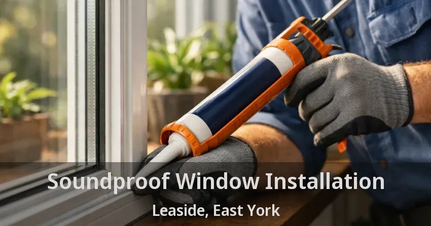 Soundproof Window Installation Leaside, East York - ON