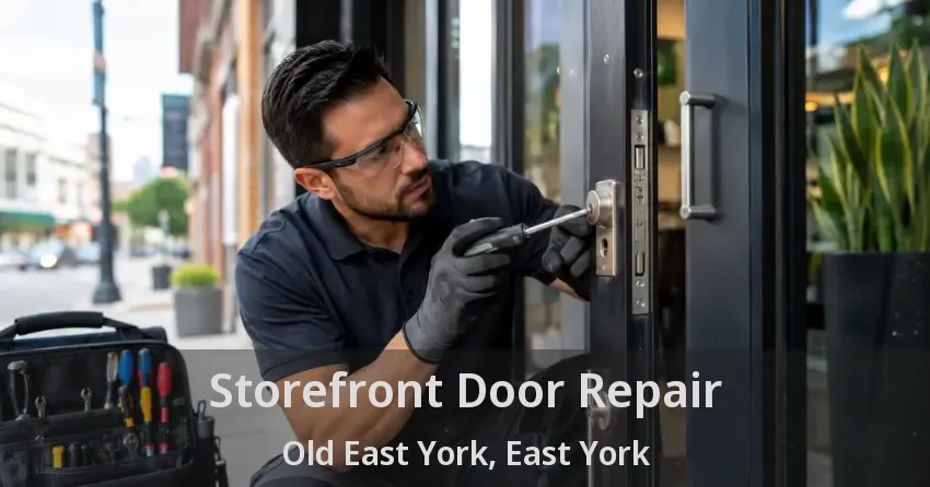 Storefront Door Repair Old East York, East York - ON