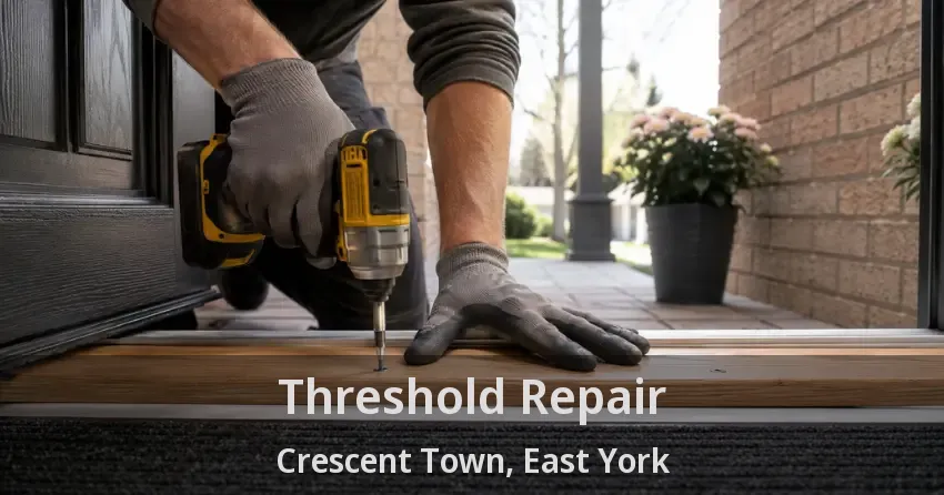 Threshold Repair Crescent Town, East York - ON