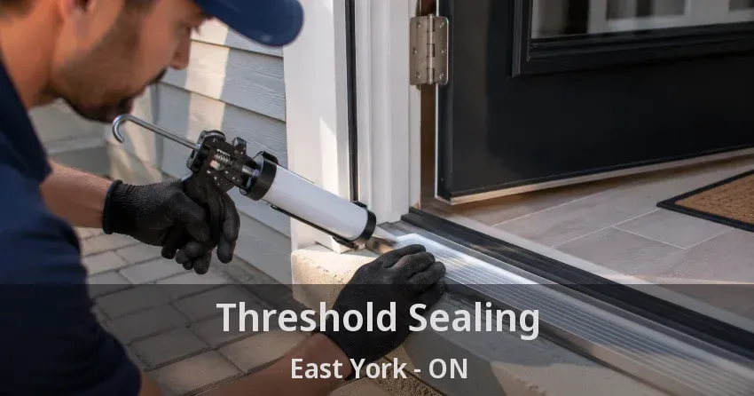 Threshold Sealing East York - ON