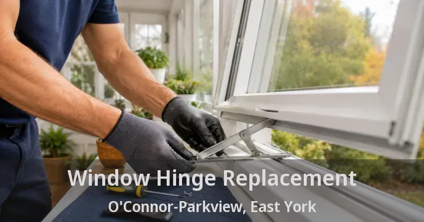 Window Hinge Replacement O'Connor-Parkview, East York - ON