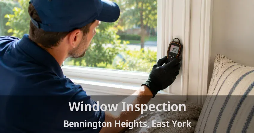 Window Inspection Bennington Heights, East York - ON