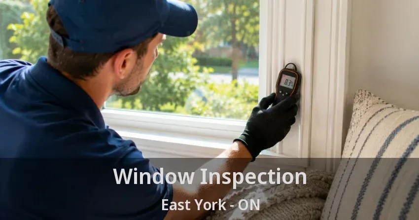 Window Inspection East York - ON
