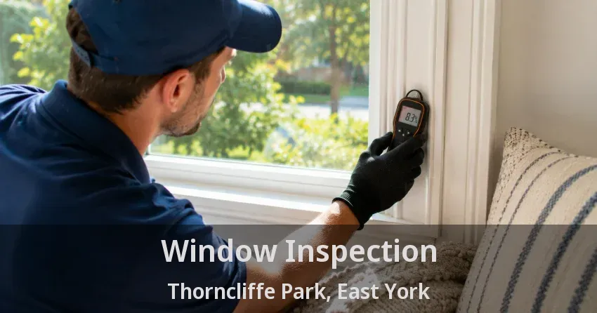 Window Inspection Thorncliffe Park, East York - ON