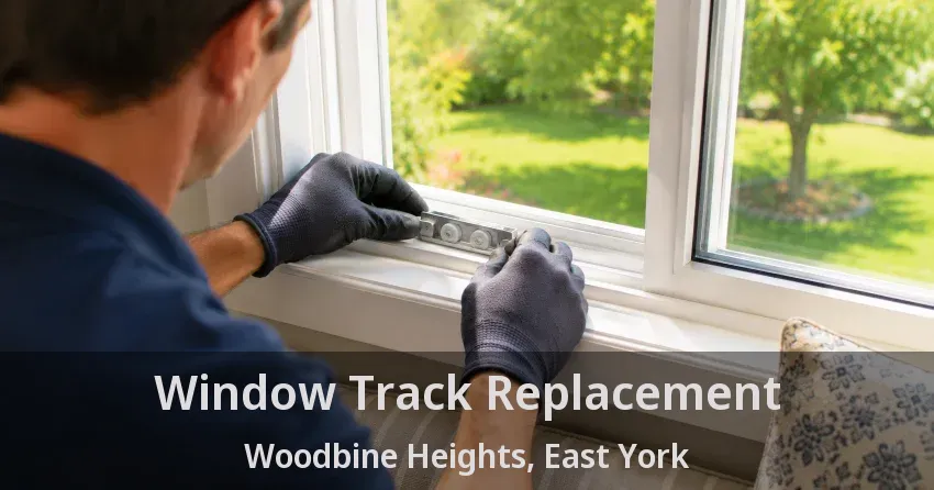 Window Track Replacement Woodbine Heights, East York - ON