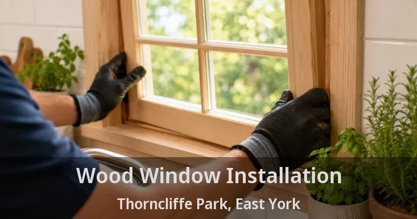 Wood Window Installation Thorncliffe Park, East York - ON