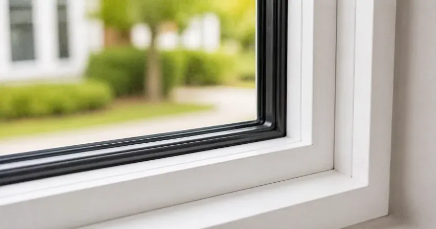 technician repairing window and door hardware in East York home