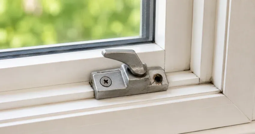 technician repairing a window balance mechanism in Governor